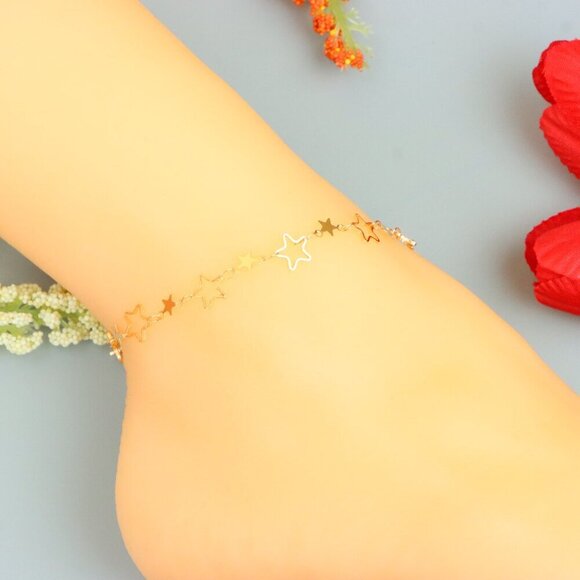 "Handmade Anklet – A Stylish Choice for Women, Thoughtful Gift Idea, EVCH1592 - Picture 3 of 10